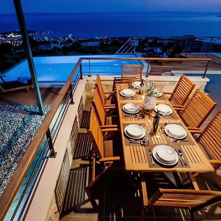 Villa View A Luxury In Makarska, Heated Private Pool, Jacuzzi, Gym