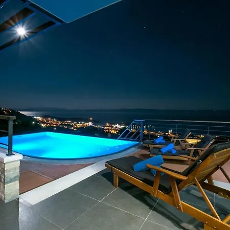 Villa View A Luxury In Makarska, Heated Private Pool, Jacuzzi, Gym Makarska