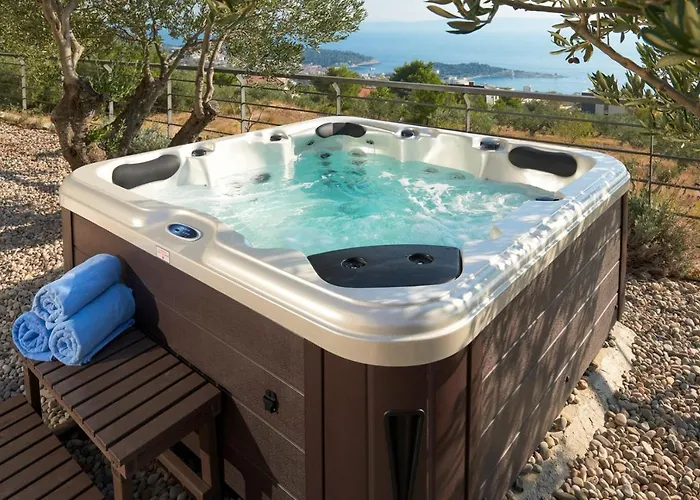 Вілла View A Luxury In Makarska, Heated Private Pool, Jacuzzi, Gym