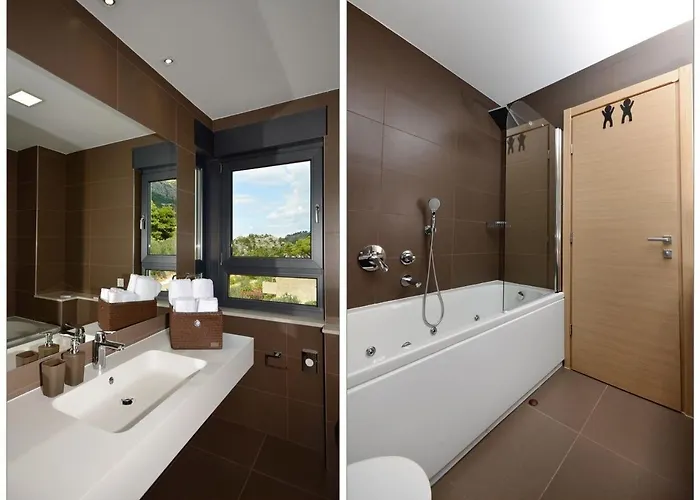 View A Luxury In Makarska, Heated Private Pool, Jacuzzi, Gym Вілла Макарська