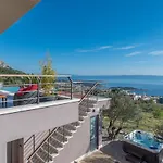 Villa View A Luxury In Makarska, Heated Private Pool, Jacuzzi, Gym Makarska