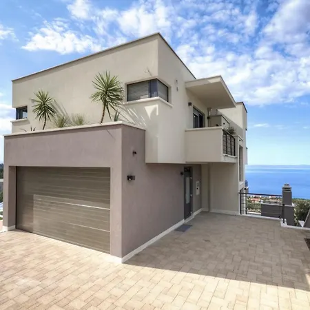 View A Luxury In Makarska, Heated Private Pool, Jacuzzi, Gym Villa