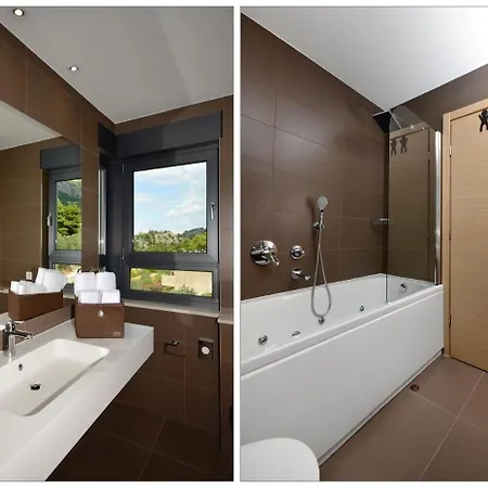 View A Luxury In Makarska, Heated Private Pool, Jacuzzi, Gym Vila Makarska